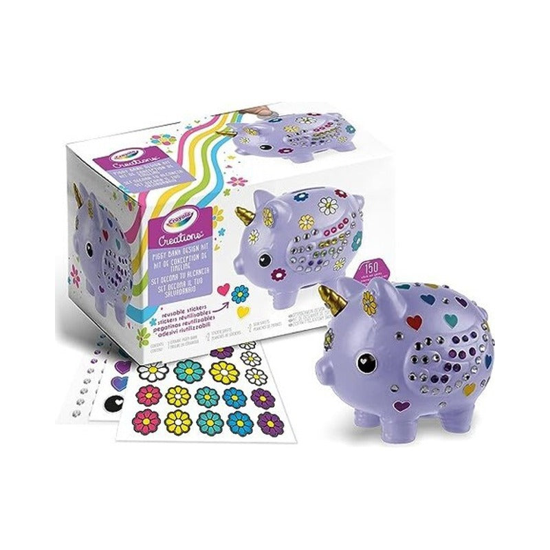 Crayola Creations Decorate Your Own Piggy Bank