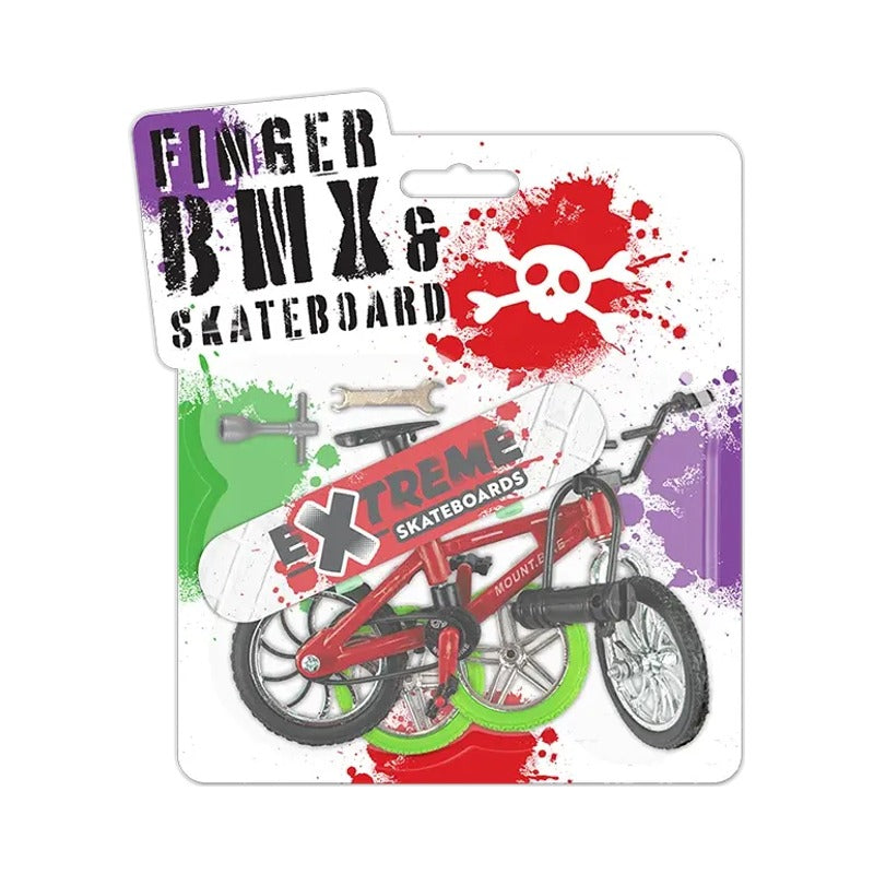 Finger BMX and Skateboard Set
