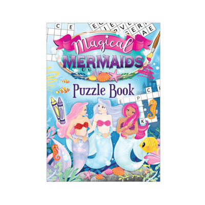 Wholesale Mermaids Puzzle Book - (Case of 36)