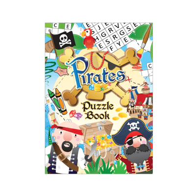 Wholesale Pirates Puzzle Book - (Case of 36)