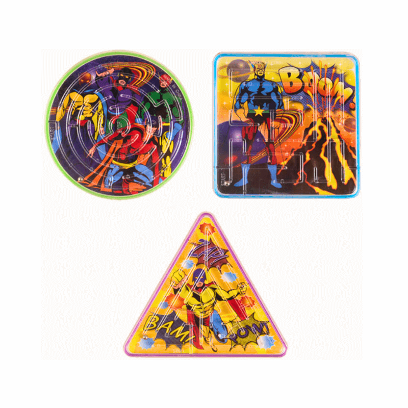 Superhero Puzzle Maze