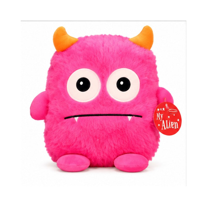 Soft Monster Pink Plush Toy 28cm