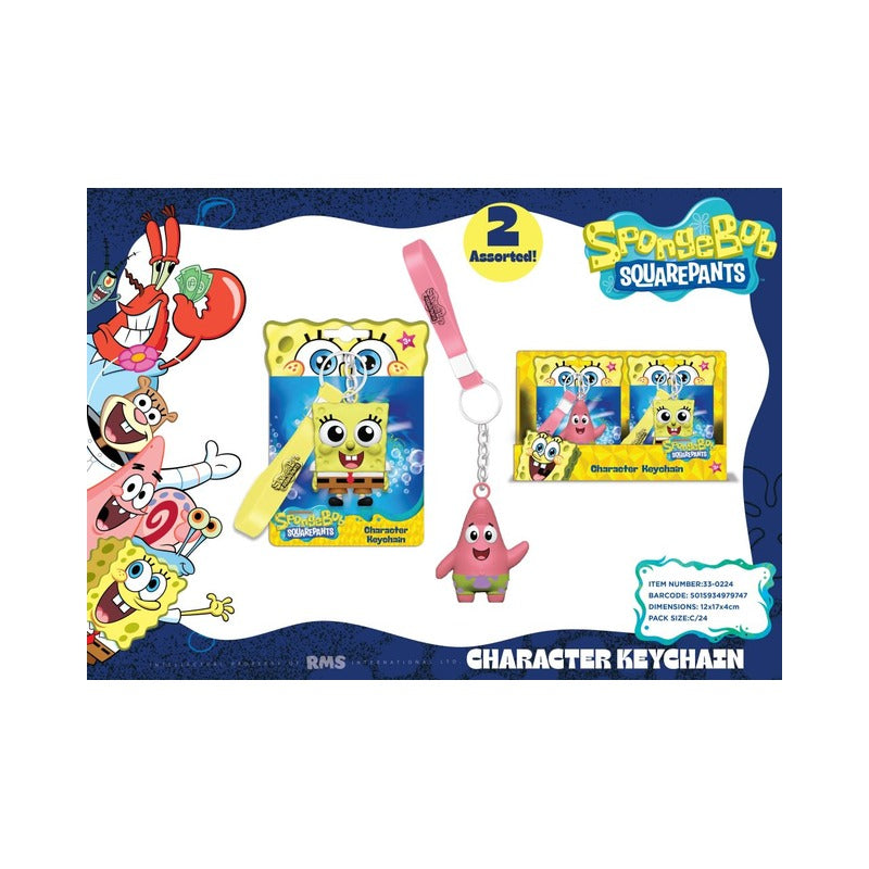 Spongebob Character Keychain