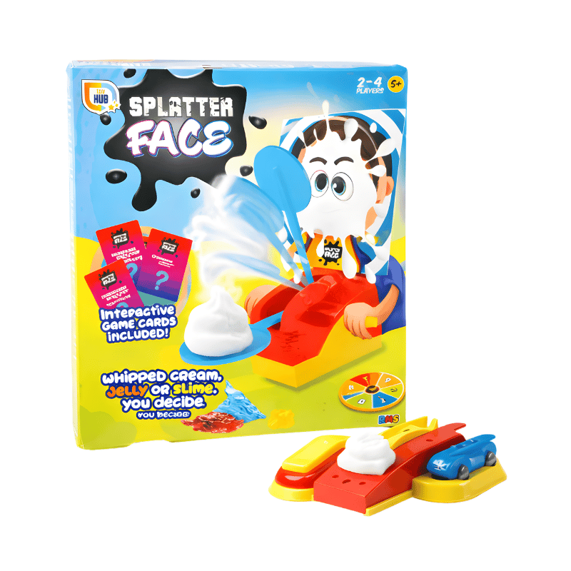 Splatter Face Fun Board Game