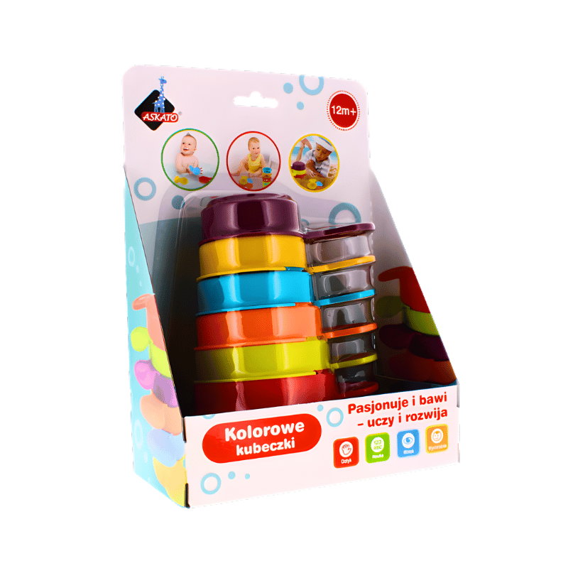 Stacking Toy Cups For Sand & Baths