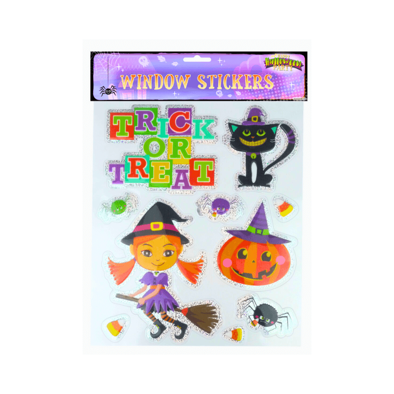 Trick Or Treat Halloween Window Stickers