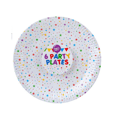 Wholesale 6 Pack Of Birthday Party Plates - CDU of 24