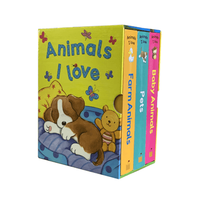 Wholesale Animals I Love Books - Case of 8