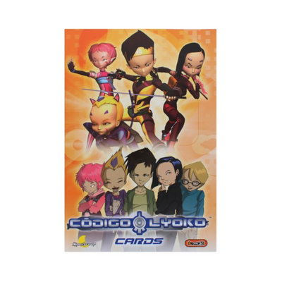 Wholesale Codigo Lyoko Sticker Book Yellow - (Case of 24)