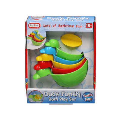 Wholesale Duck Family Bath Toy Play Set - Case of 6