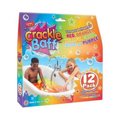Wholesale Zimpli Kids Crackle Baff Rainbow 120g - (Case of 9)
