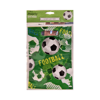 16 Football Party Loot Bags