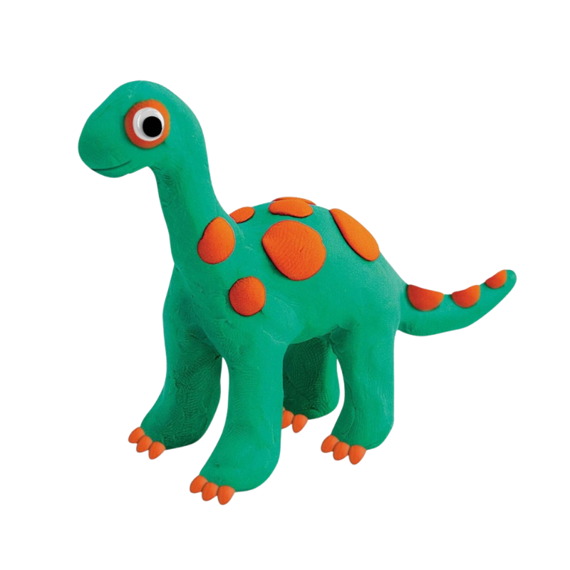 Dinosaur Super Dough Set With 8 Dough Tubs
