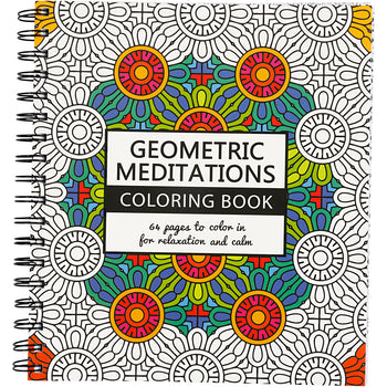 Geometric Mindfulness Colouring Book by Johanna Basford