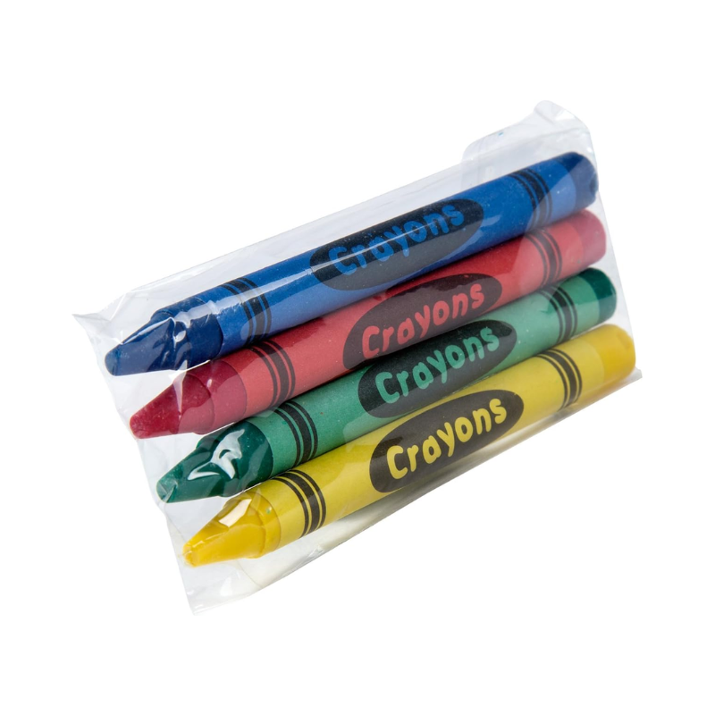 4 Crayons