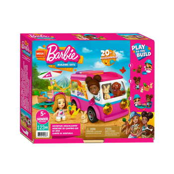 Mega Construx Barbie Building Sets - Adventure Dreamcamper