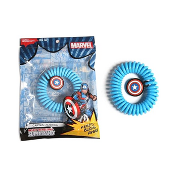 Wholesale Marvel Captain America Insect Repelling SuperBand - (Case of 12)