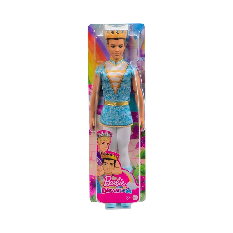 Mattel Barbie Dreamtopia Royal Brunette Ken Doll PoundFun