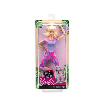 Mattel Barbie Made To Move Doll Blonde