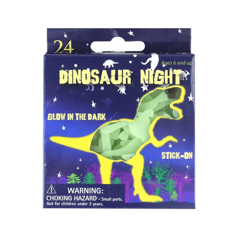 Glow In The Dark Dinosaur Stickers