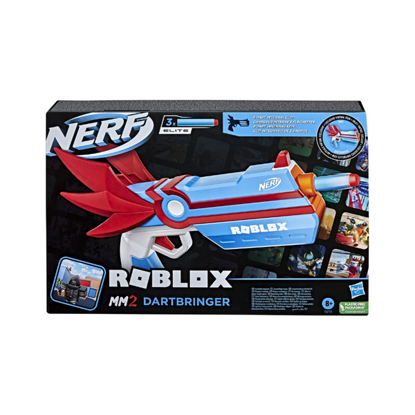 Gameplay & Quick Review] Nerf Roblox MM2 Dartbringer #nerf