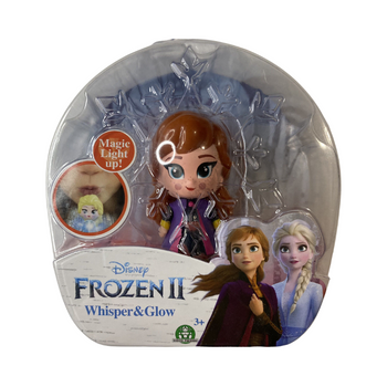 Disney Frozen II Whisper And Glow Figure - Anna Purple