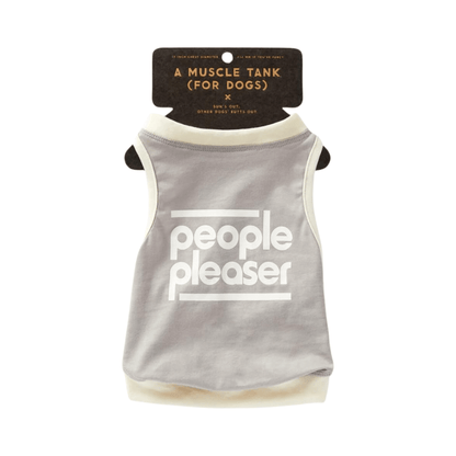 People Pleaser Dog Tank - M