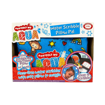 Scribble Me Aqua Pal Travel Neck Pillow Sleep