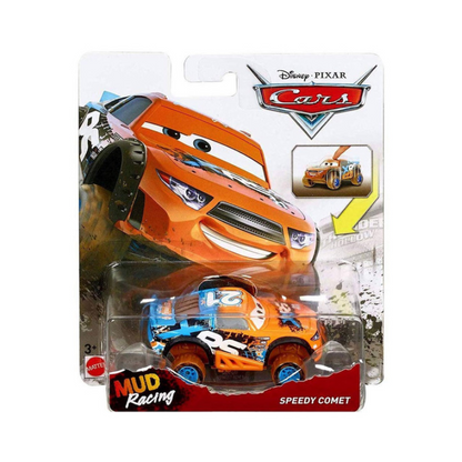 Disney Cars XRS Mud Racing Speedy Comet Ryan Inside Laney PoundFun