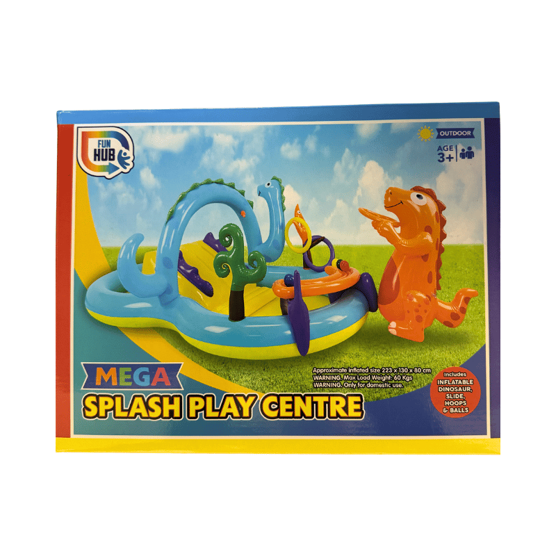 Mega Splash Inflatable Play Centre With Water Slide