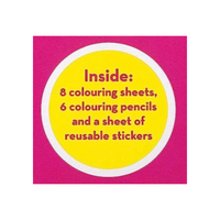Wholesale Mattel Barbie Colouring Set with Stickers - (Case of 12)