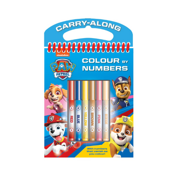 Wholesale Paw Patrol Colour By Numbers Set - (Case of 6)