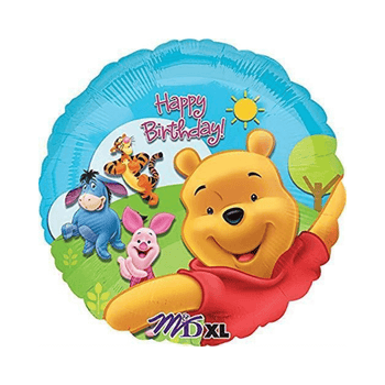 Wholesale Disney Winnie The Pooh Foil Helium Balloon 18" - (Case of 12)