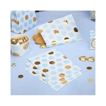 25 Blue Sweetie Bags