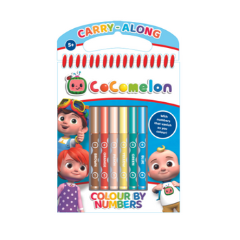 Cocomelon Colour By Numbers Set