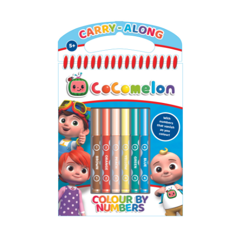 Cocomelon Colour By Numbers Set