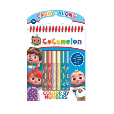 Wholesale Cocomelon Colour By Numbers Set - (Case of 6)