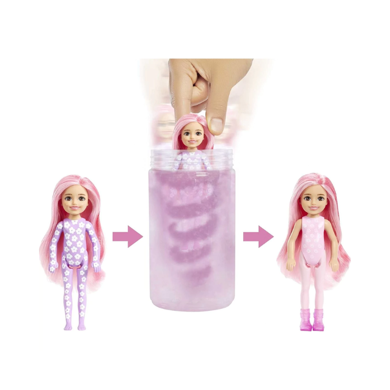 Mattel Barbie Colour Reveal Chelsea Doll With 6 Surprises