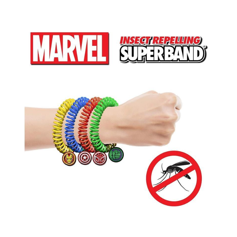 Marvel Iron Man Insect Repelling Yellow SuperBand