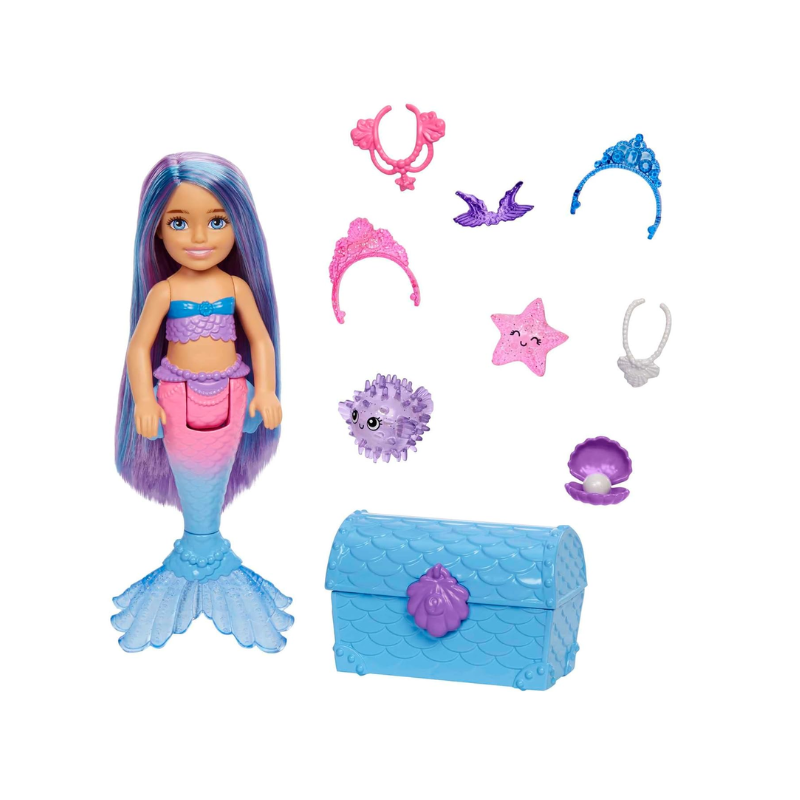 Barbie Dreamtopia Mermaid Doll with Teal & Pink Hair - The Toy Barn