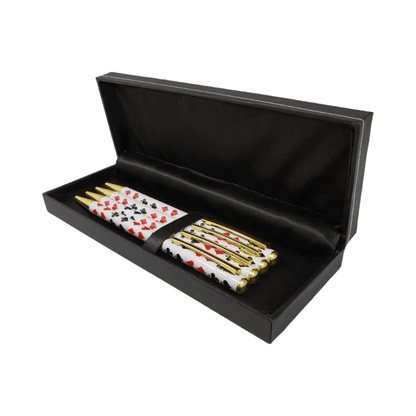 Lucky Jim Set of Four Bridge Scoring Game Playing Card Pens