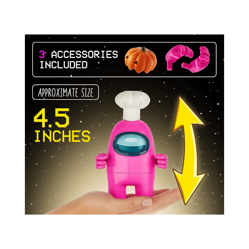 Pink Among Us Action Figures 11.5cm