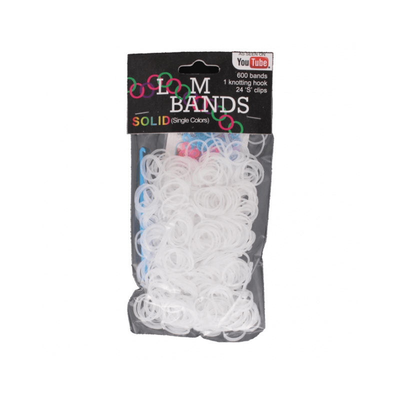 Loom Bands White 