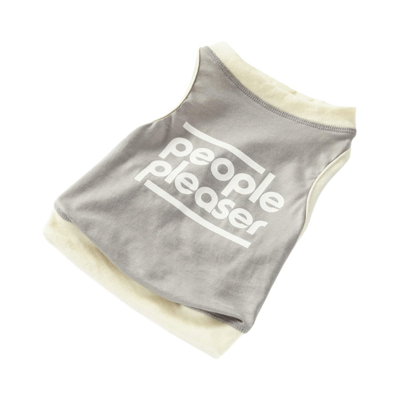 People Pleaser Dog Tank - M