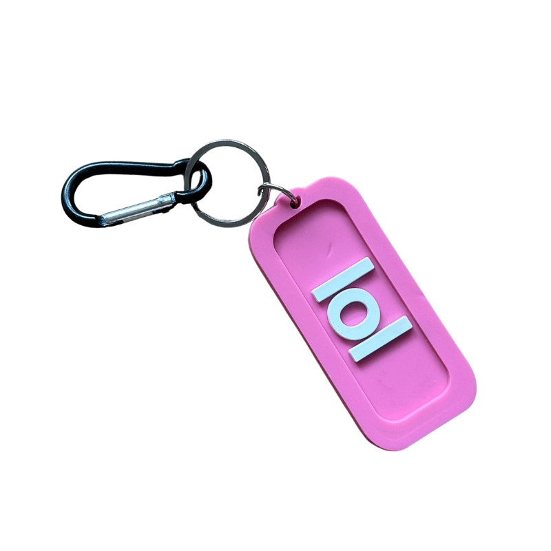 LOL Keyring Luggage Tag – PoundFun
