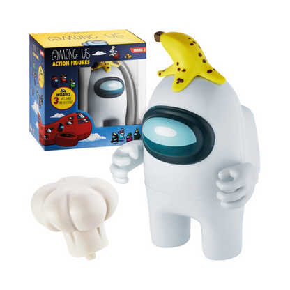 Among Us Series Action Figure White – PoundFun - Main Image