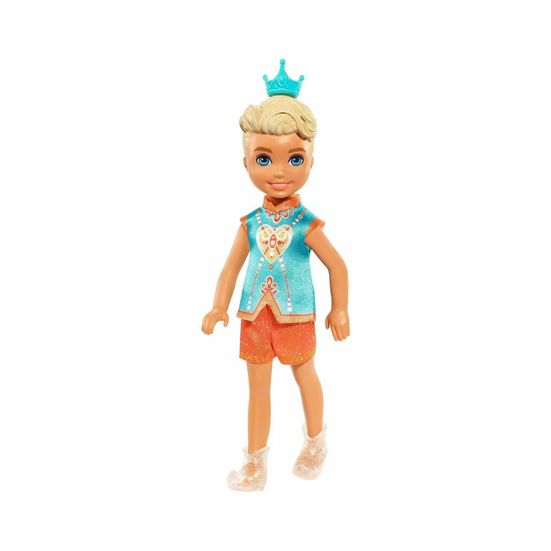 Mattel Barbie Dreamtopia Rainbow Cove Doll- Chelsea Sprite Boy With Blonde Hair