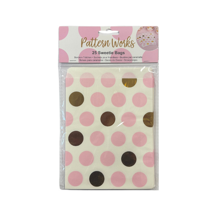 25 Pink Sweetie Bags
