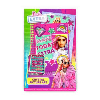 Mattel Barbie Extra Crystal Picture Art
