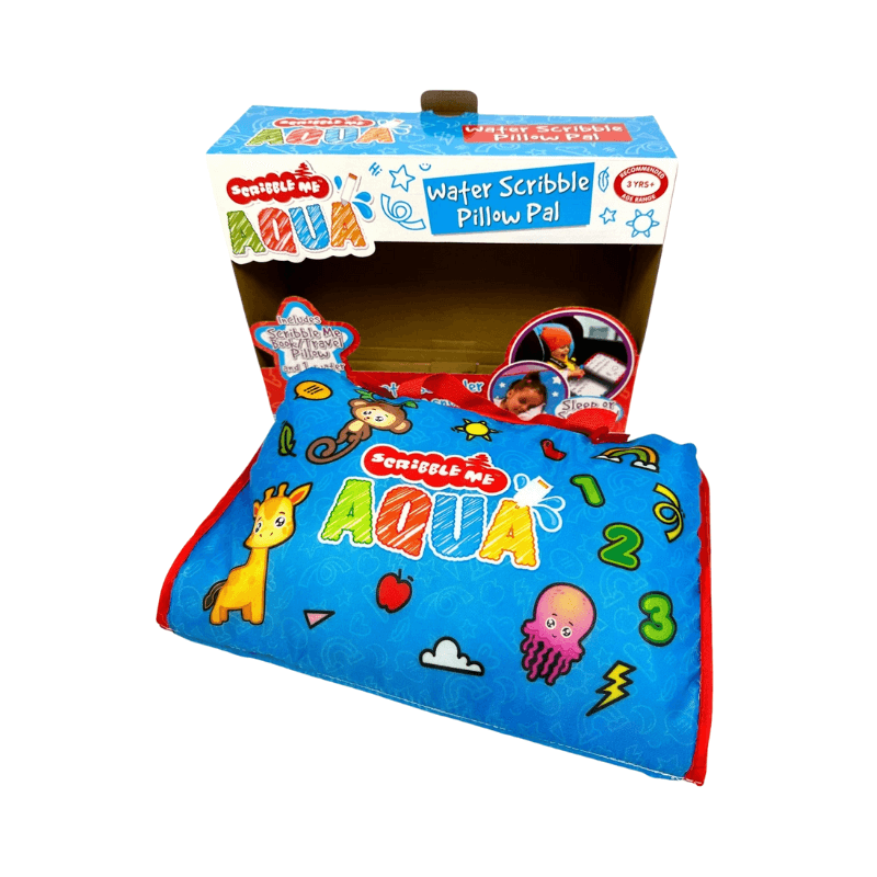 Scribble Me Aqua Pal Travel Neck Pillow Sleep